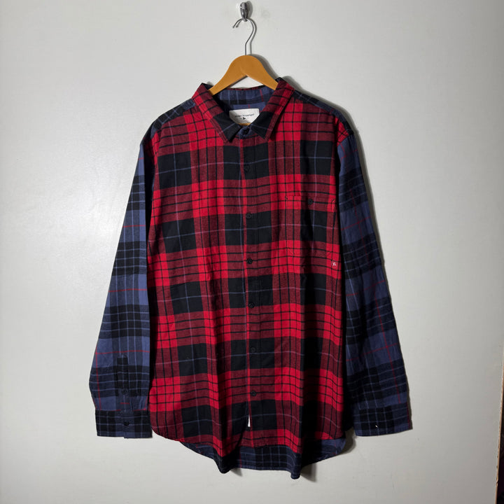 MODERN AMUSEMENT FLANNEL COTTON CHECKERED SHIRT BRAND NEW