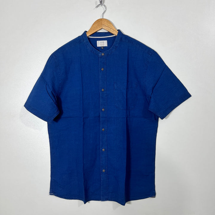GEORGE BEN COLLAR HALF SLEEVES SHIRT