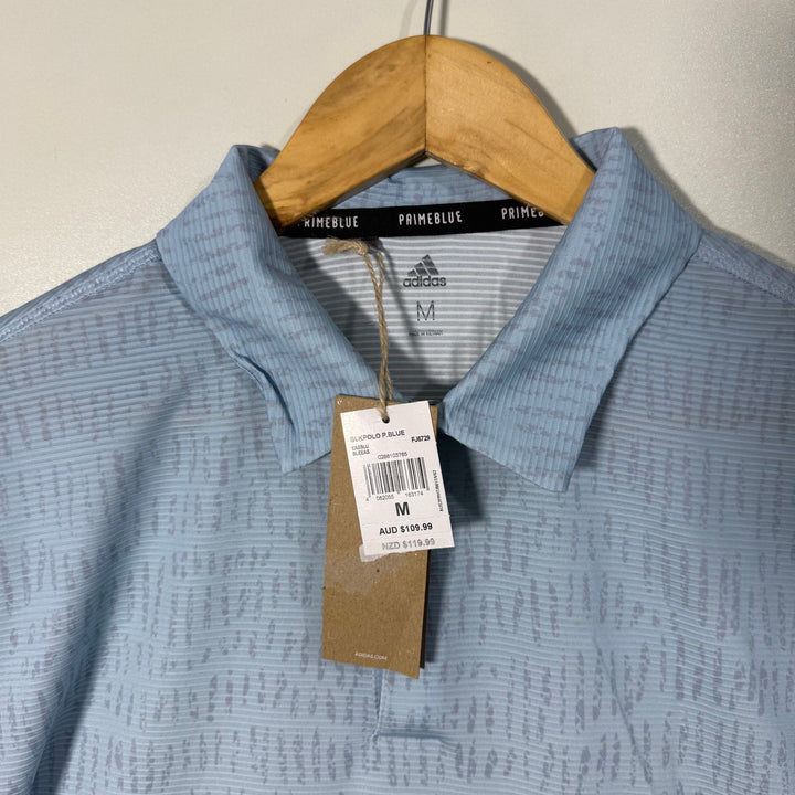 ADIDAS PRIMEBLUE SPORT POLO TSHIRT BRAND NEW