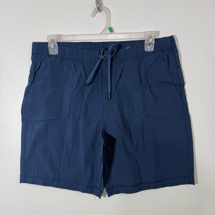 COPPER OAK PERFORMANCE SHORT WITH STRETCH BLUE COLOUR