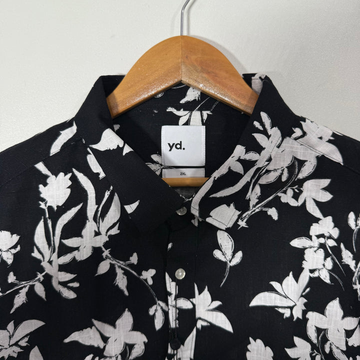 YD PRINTED LINEN SHIRT BRAND NEW