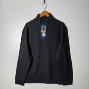 BANANA REPUBLIC HALF ZIP FLEECE PULLOVER BRAND NEW GREY COLOUR