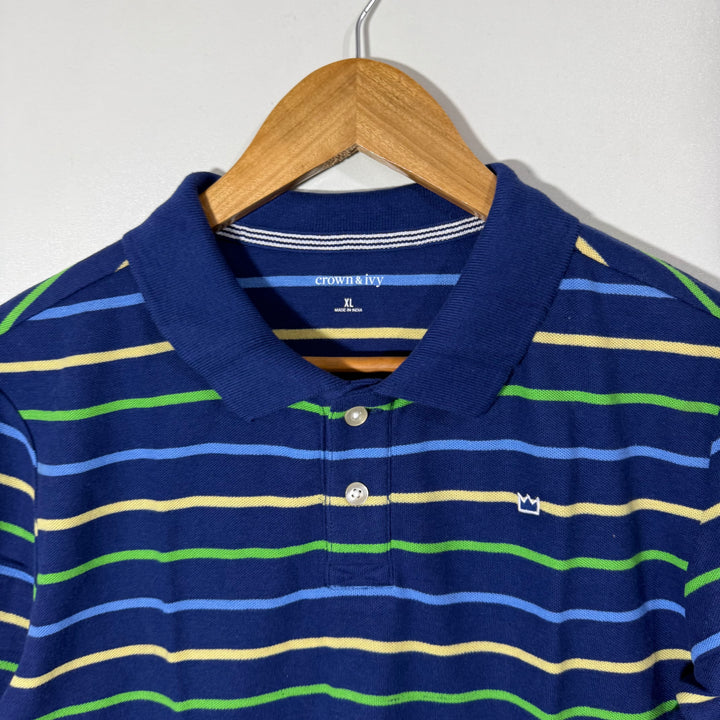 CROWN & IVY COTTON POLO TSHIRT BRAND NEW