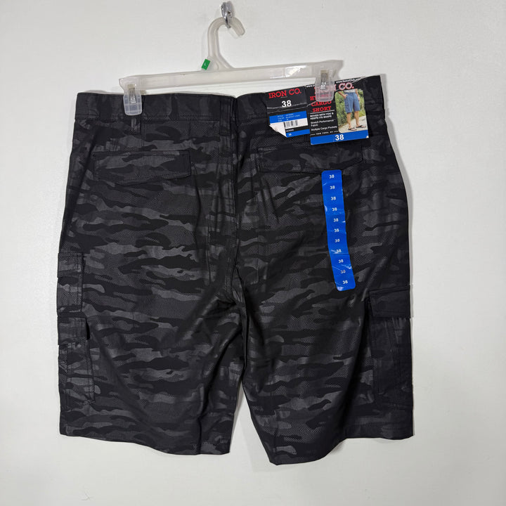 IRON CO CAMOUFLAGE PERFORMANCE SHORT BRAND NEW WITH STRETCH