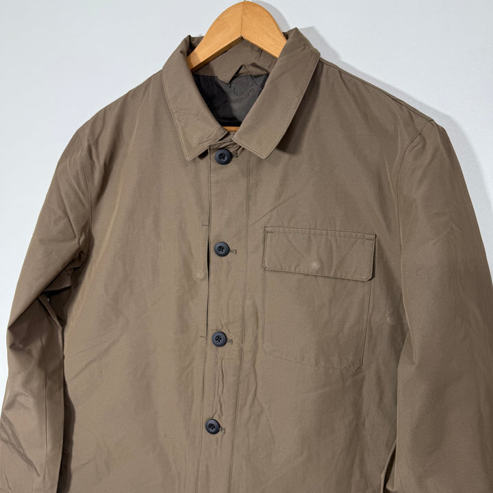 MOSSIMO DUTTI SHIRT COLLAR WATER REPELLENT WINDPROOF FABRIC JACKET