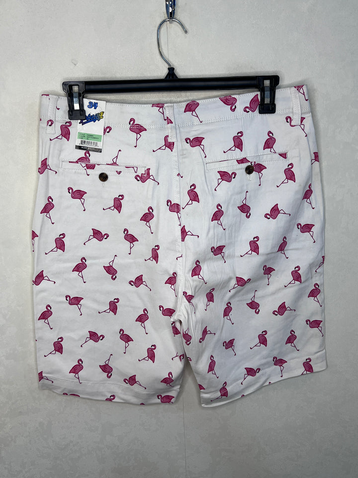 PLUGG FLEX WAIST PRINTED COTTON SHORT BRAND NEW