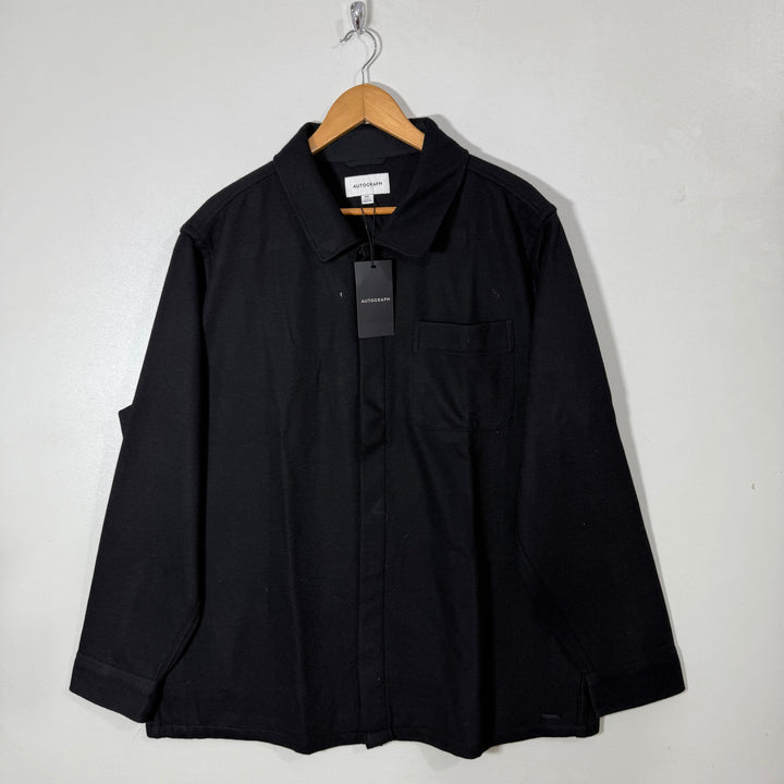 Autograph WOOL JACKET STYLE SHIRT BRAND NEW BLACK COLOUR