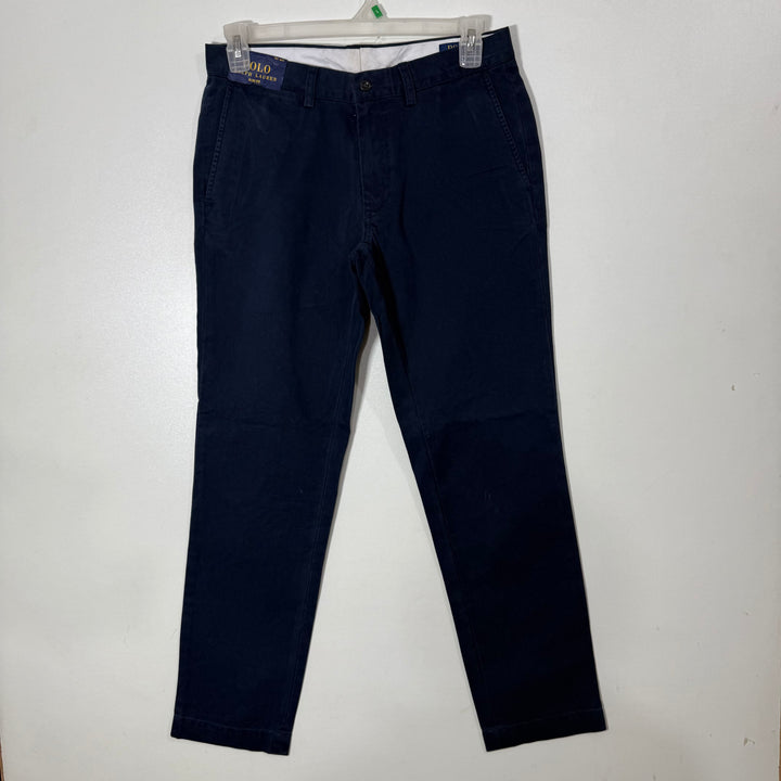 RALPH LAUREN POLO SLIM FIT COTTON CHINO PANT BRAND NEW WITHOUT STRETCH BLUE COLOUR