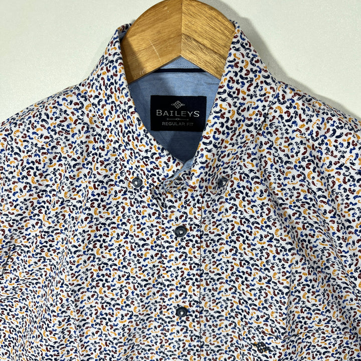 BAILEYS BUTTON DOWN CASUAL COTTON SHIRT