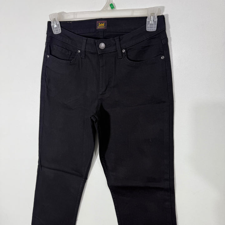 LEE WOMEN SKINNY FIT DENIM PANT WITH STRETCH BLACK COLOUR