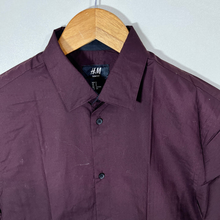 H&M SLIM FIT COTTON SHIRT