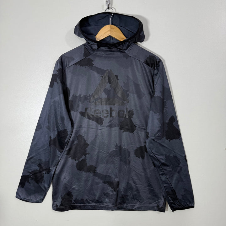 REEBOK CAMOUFLAGE SPORT HOODIE INNER FLEECE