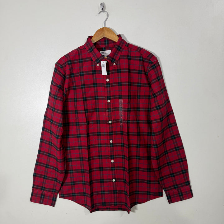 GAP STANDARD FIT BUTTON DOWN OXFORD  COTTON SHIRT BRAND NEW