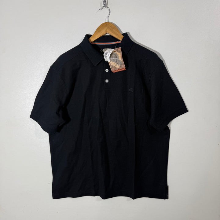 CARIBBEAN COTTON POLO TSHIRT BRAND NEW BLACK COLOUR