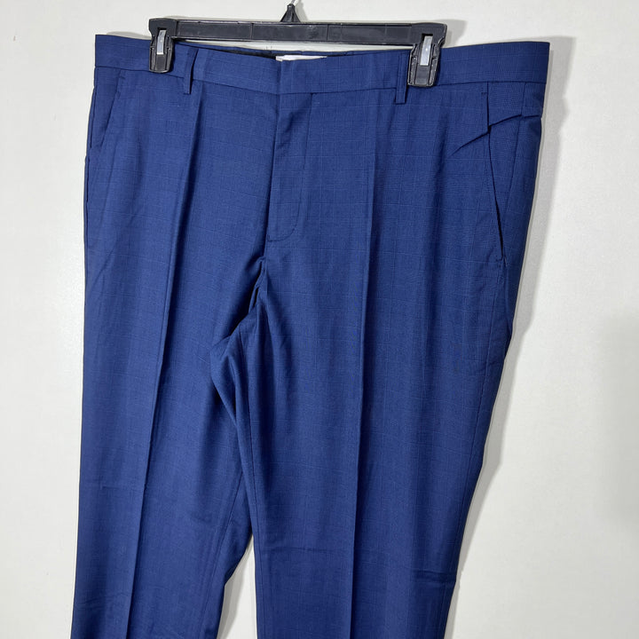 YD SKINNY FIT CHECKERED DRESS PANT WITHOUT STRETCH