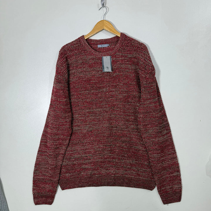 TU MAN KNITWEAR COTTON SWEATER BRAND NEW