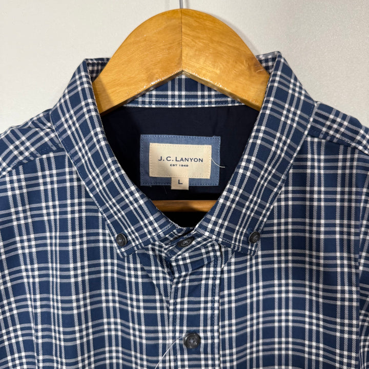 L C LANYON BUTTON DOWN CASUAL COTTON SHIRT BRAND NEW