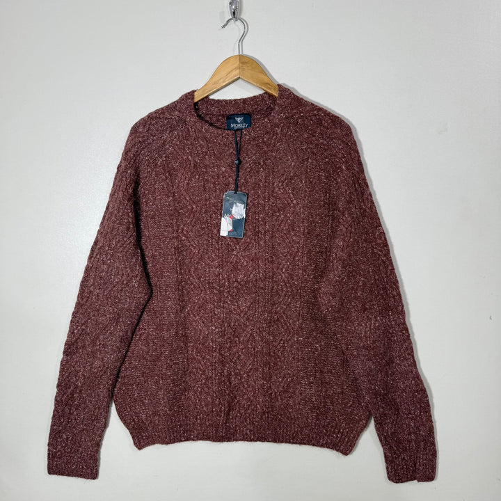 MORLEY LNITWEAR ACRYLIC COTTON SWEATER BRAND NEW