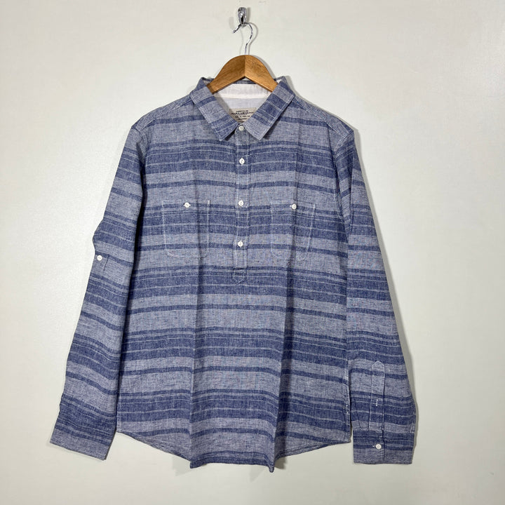 PULL & BEAR CASUAL COTTON SHIRT