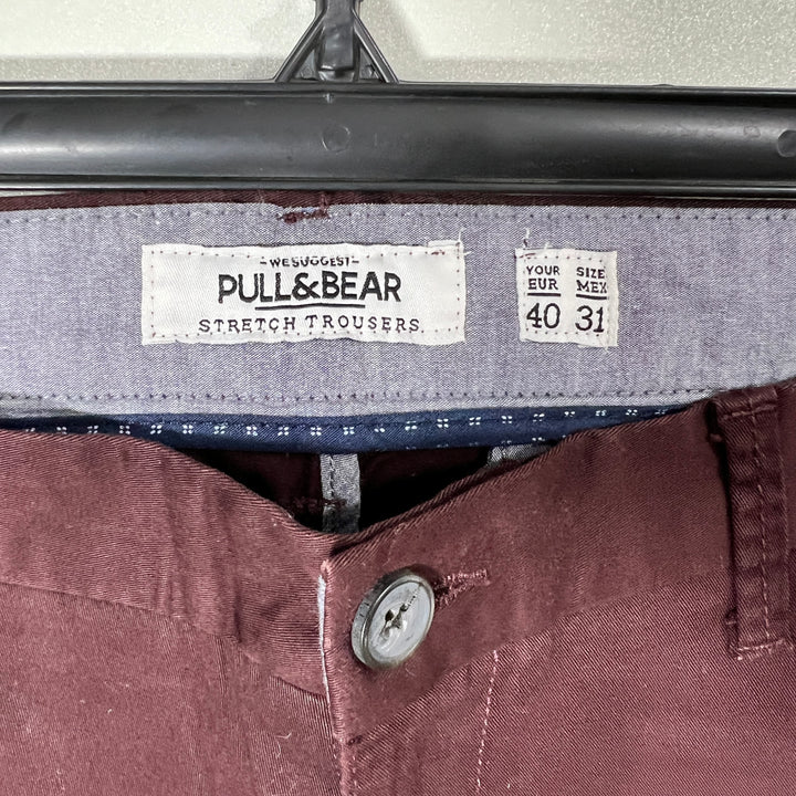 PULL & BEAR SKINNY FIT COTTON CHINO PANT EITH STRETCH