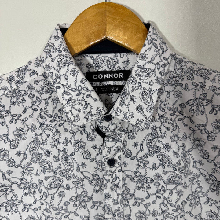 CONNOR SLIM FIT PRINTED COTTON SHIRT BRAND NEW