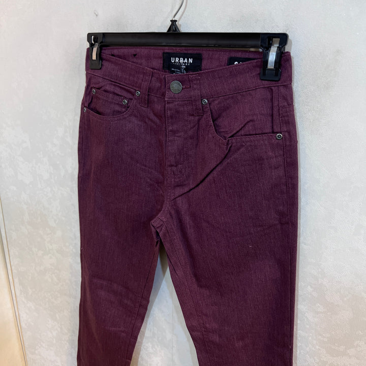 URBAN HERITAGE SKINNY FIT COTTON PANT WITHOUT STRETCH