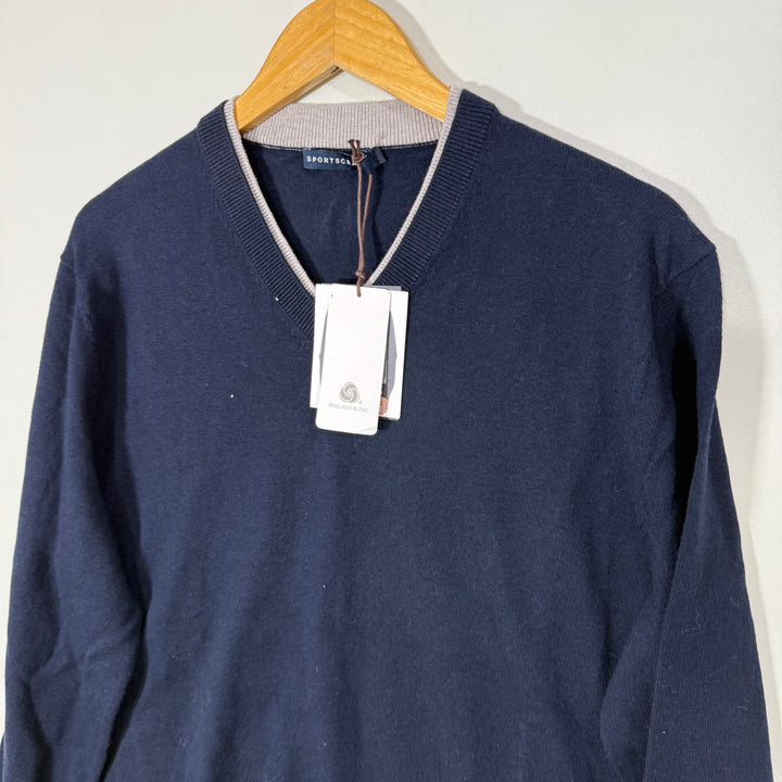 SPORTCRAFT V NECK WOOL SWEATER BRAND NEW TP