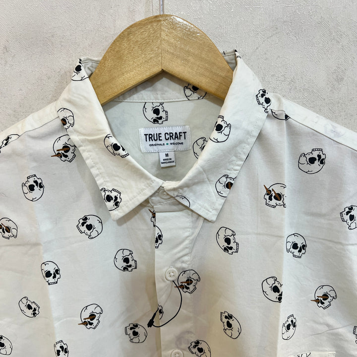 TRUE CRAFT HALF SLEEVES COTTON SHIRT