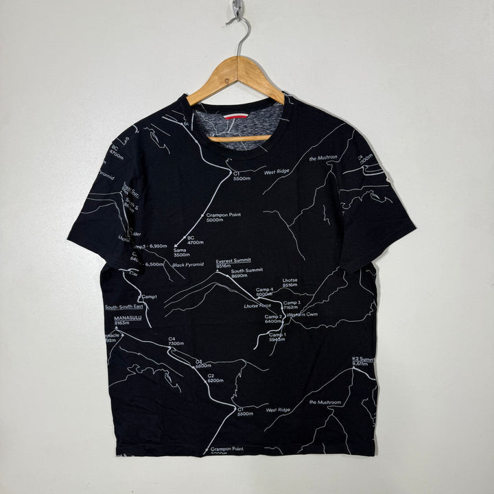 MONCLER PRINTED COTTON TSHIRT