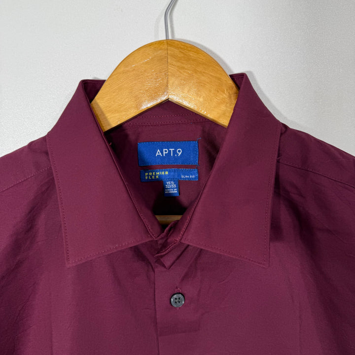 APT.9 SLIM FIT COTTON FORMAL SHIRT