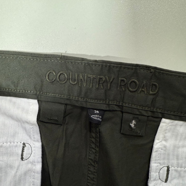 COUNTRY ROAD COTTON CHINO SHORT GREEN COLOUR (26)