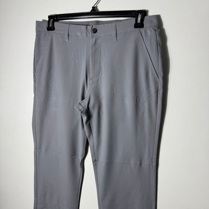 ADIDAS STRAIGHT FIT PERFORMANCE PANT WITH STRETCH GREY COLOUR