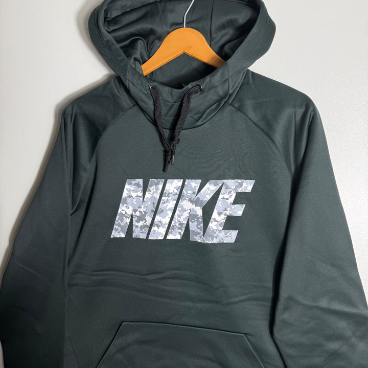 NIKE DRI FIT SPORT HOODIE INNER FLEECE GREEN COLOUR