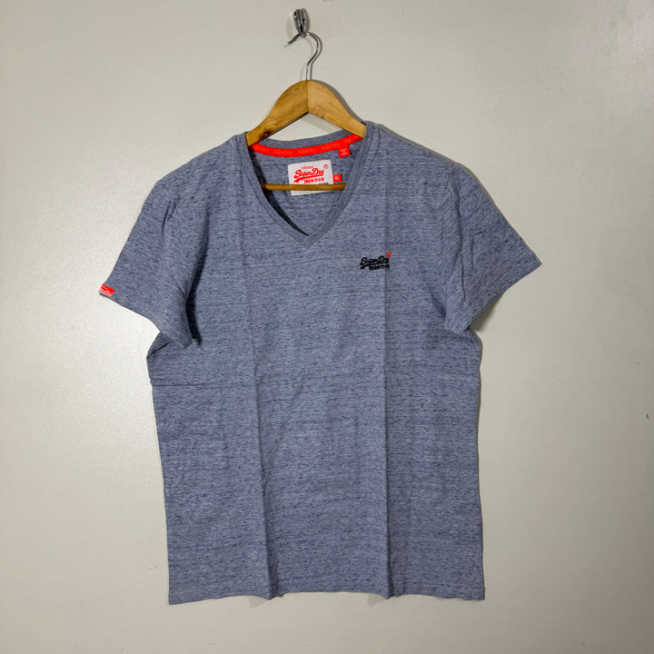 SUPERDRY V NECK COTTON TSHIRT