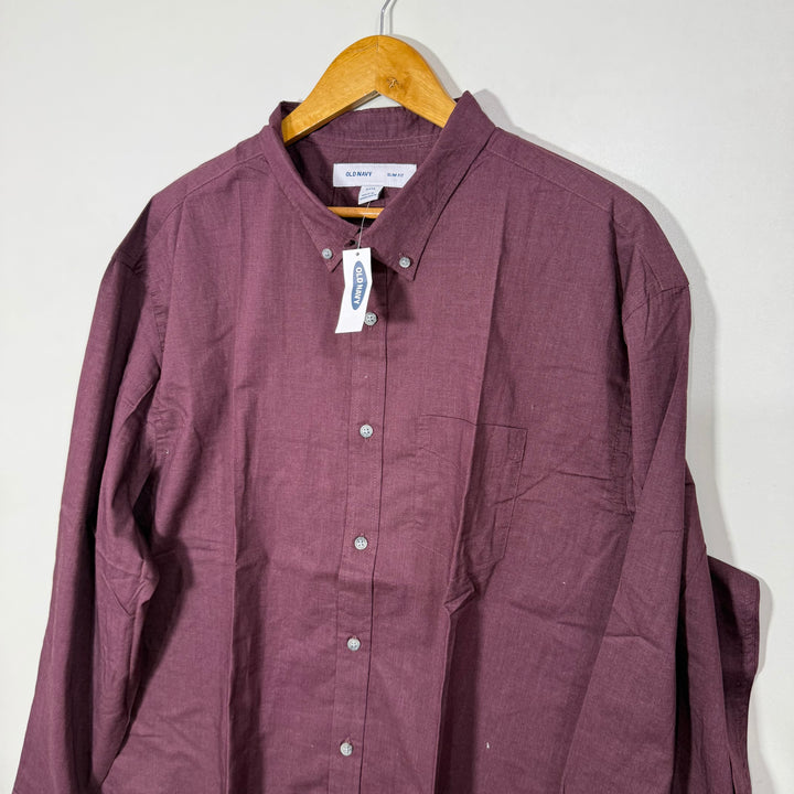 OLD NAVY BUTTON DOWN CASUAL COTTON SHIRT BRAND NEW