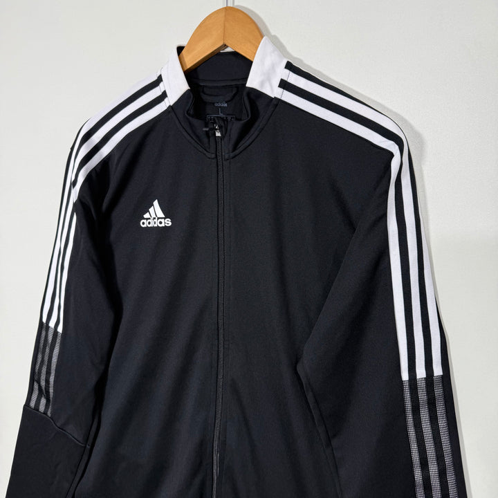 ADIDAS PRIMGREEN AEROREADY SPORT JACKET BLACK COLOUR