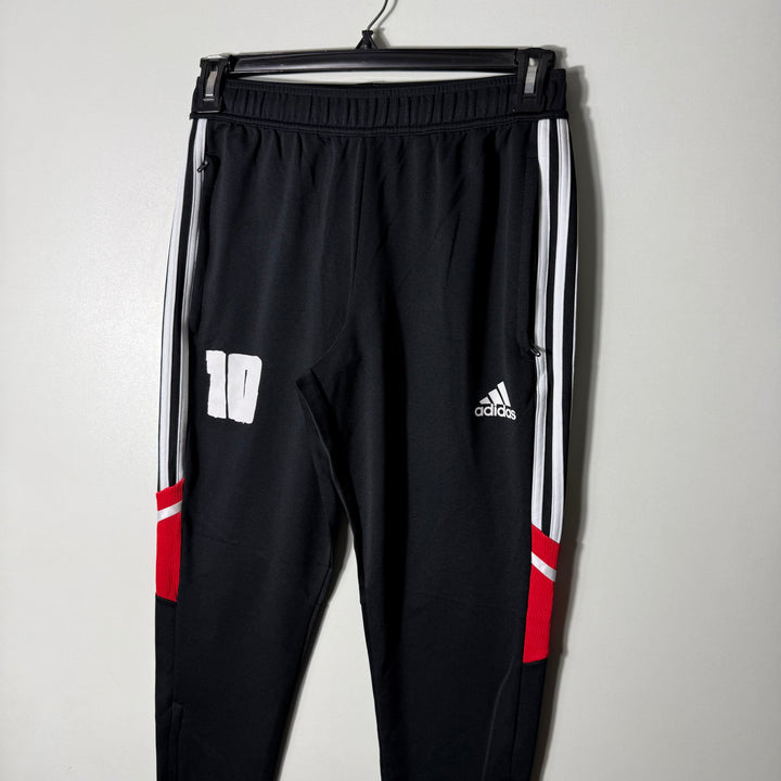 ADIDAS AEROREADY SKINNY FIT SPORT TROUSER WITH SIDE ZIP POCKETS