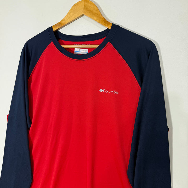 COLUMBIA OMNI SHADE LONG SLEEVES SPORT TSHIRT