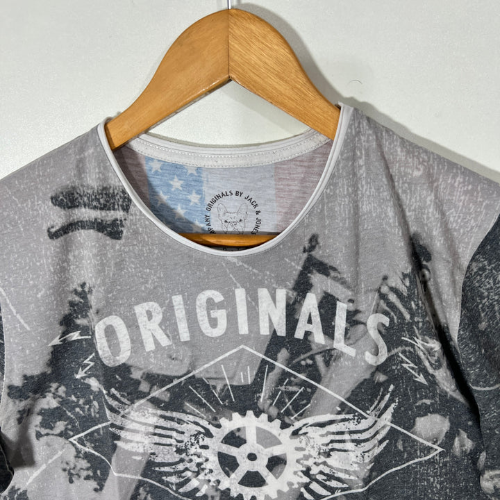 JACK & JONES TYE DYE COTTON TSHIRT