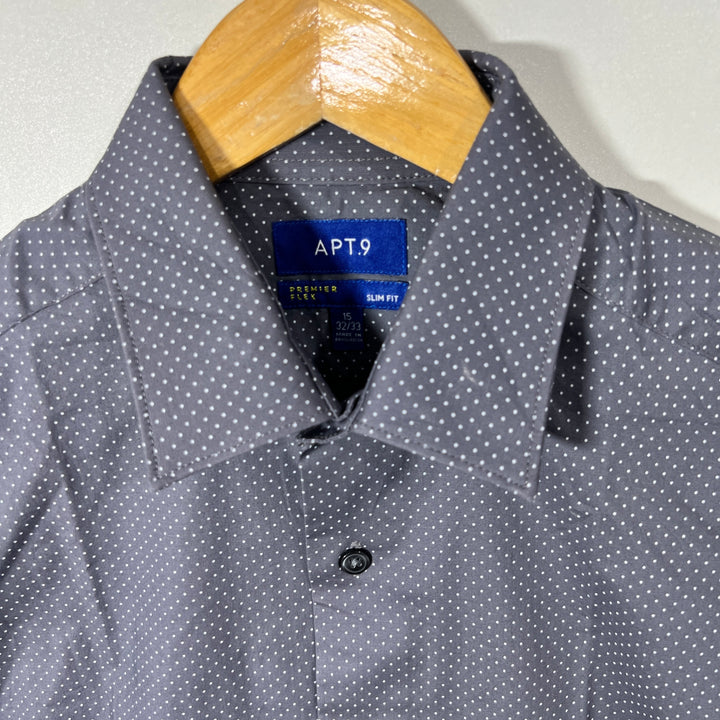 APT.9 SLIM FIT SEMI FORMAL SHIRT