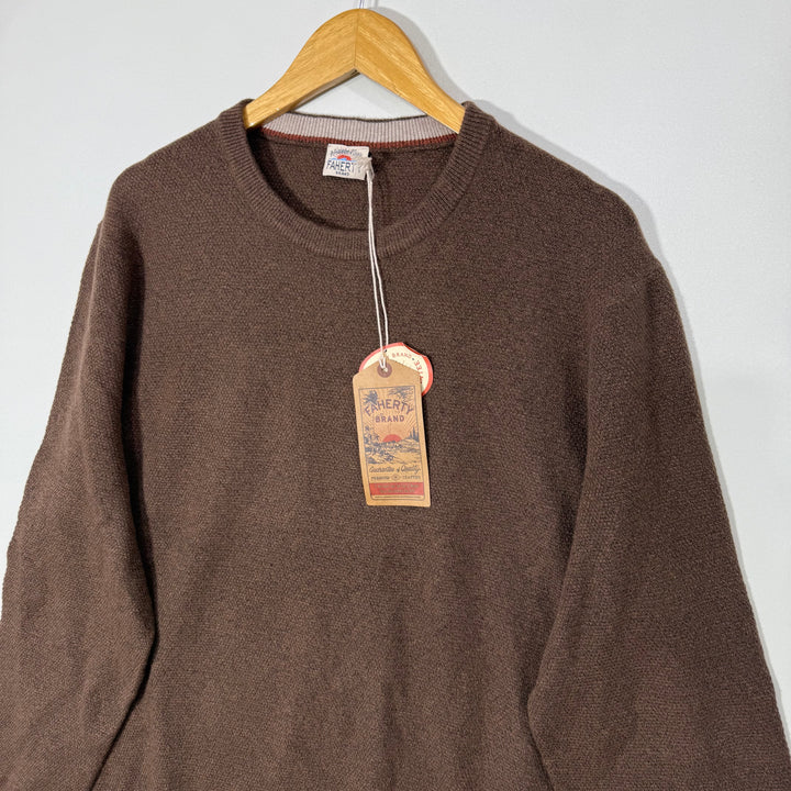 FAHERTY ORGANIC COTTON SWEATER BRAND NEW