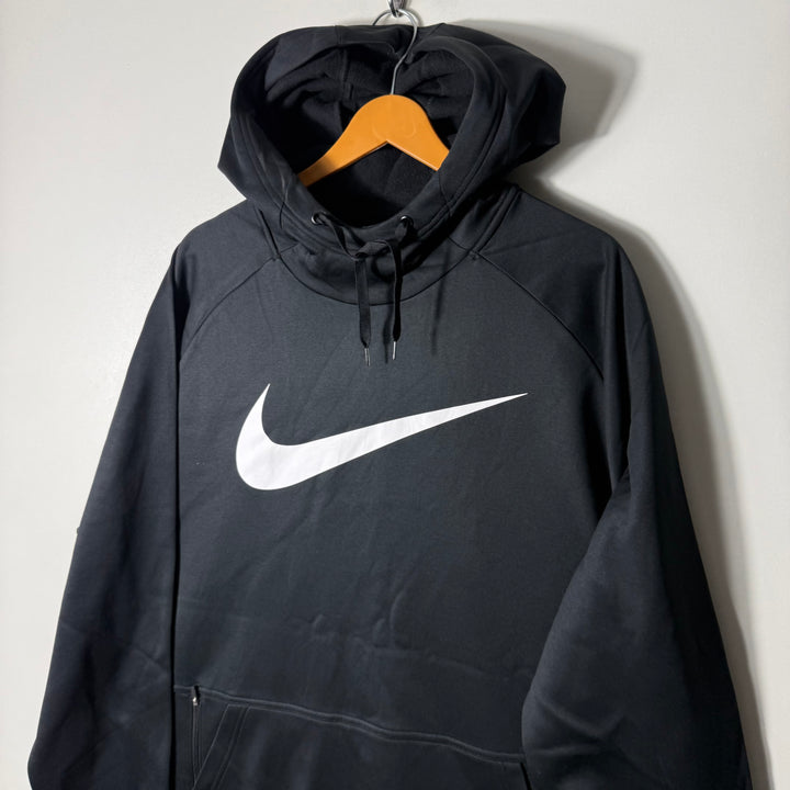 NIKE THERMA FIT SPORT HOODIE INNER FLEECE BLACK COLOUR