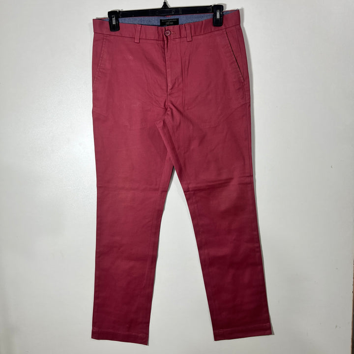BANANA REPUBLIC STRAIGHT FIT AIDIN COTTON CHINO PANT WITH STRTCH