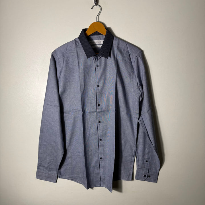 PRIMARK SLIM FIT SHIRT GREY COLOUR