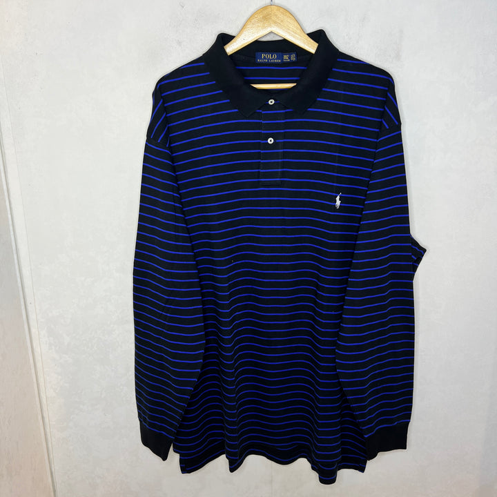 RALPH LAUREN POLO LONG SLEEVES COTTON POLO TSHIRT