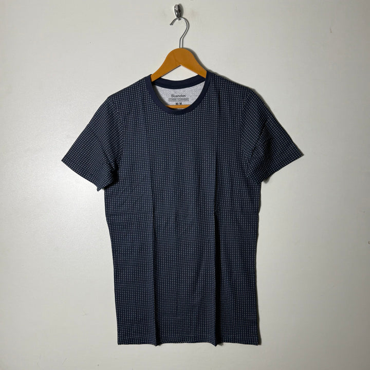 BLUE NOTES COTTON TSHIRT BLUE COLOUR