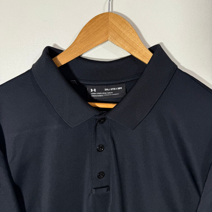 UNDER ARMOUR SPORT POLO TSHIRT BLACK COLOUR