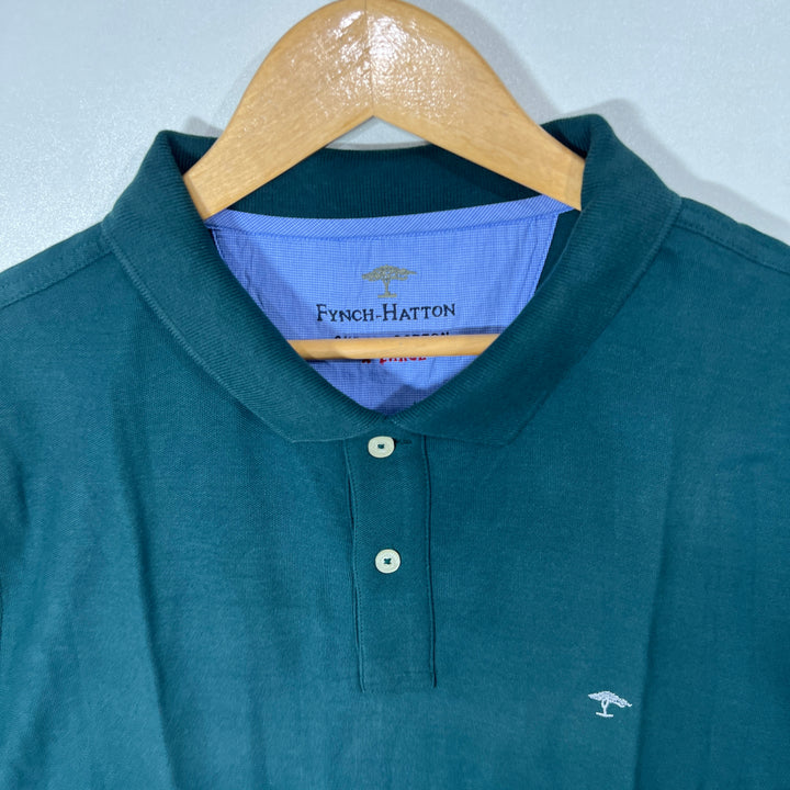 FYNCH HATTON COTTON POLO TSHIRT