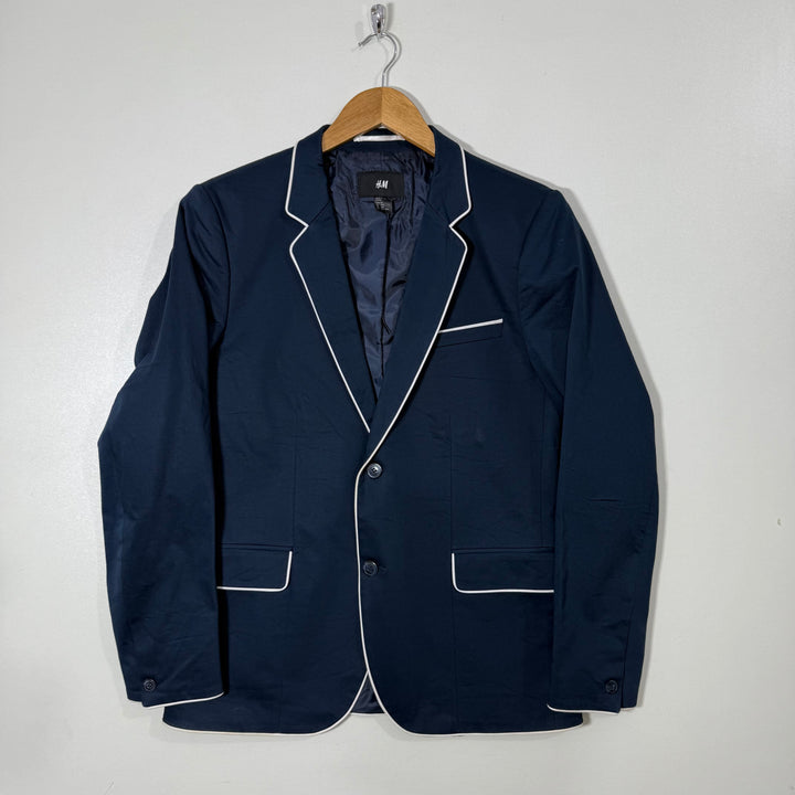 H&M REGULAR FIT BLAZER BLUE COLOUR