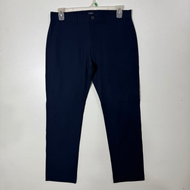 J CREW SLIM FIT PERFORMANCE PANT WITH STRETCH BLUE COLOUR